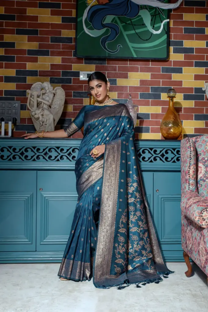 BLUE SILK